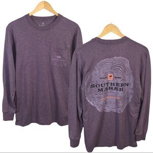 WS940 NWT Women’s Southern Marsh Crosscut Long Sleeve Pocket T Shirt S